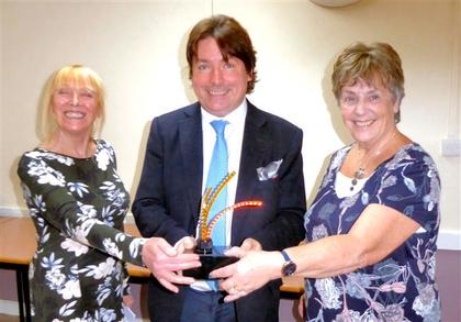 Erica Woods, William Warren & Gwyneth Millard at the Loughborough Seminars